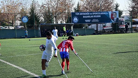 Şahinbey Ampute, Gebze Belediye Spor'u 4-0 mağlup etti