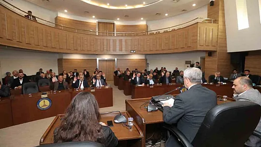 Şahinbey'de yeni yılın ilk meclis toplantısı yapıldı