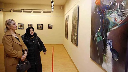 SANKO Sanat Galerisi'nde 'Ayıntab Bastası' temalı resim sergisi