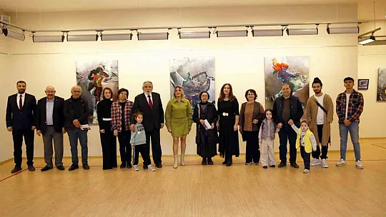 SANKO Sanat Galerisi'nde 'Ayıntab Bastası' temalı resim sergisi