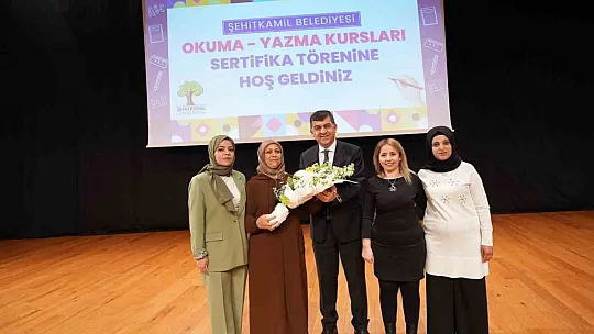 Şehitkamil'de 5 bin 288 kişiye okuma-yazma öğretildi