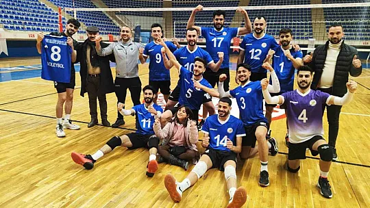 Siirt Belediyesi Erkek Voleybol Takımı play-off oynamaya hak kazandı