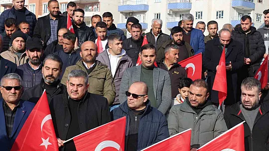 Siirt'te vatandaşlar terörü lanetledi