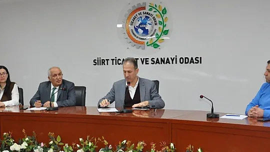 Siirt'te İnşaat Sektörünün Sorunları Tartışıldı!
