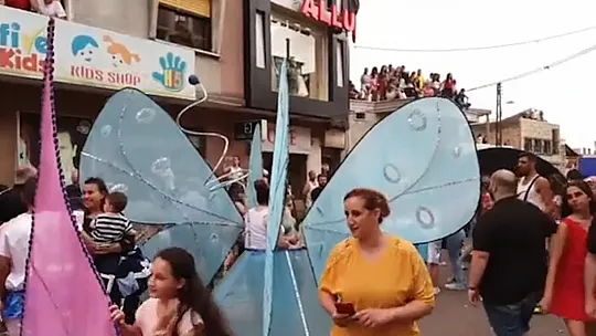 Suriye'de düzenlenen festivale yoğun ilgi
