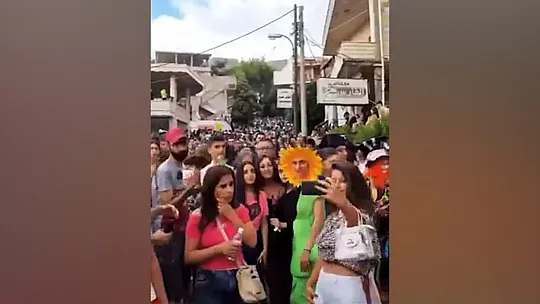 Suriye'de düzenlenen festivale yoğun ilgi