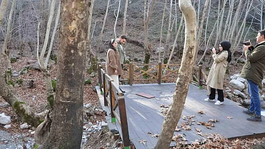 Tarihi Sevek mesire alanı fotoğraf severler için doğal stüdyo oluyor