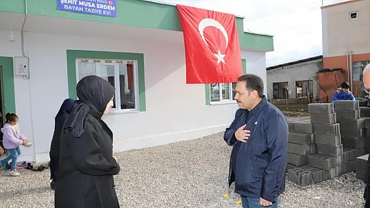 Taziye evine şehidin adı verildi