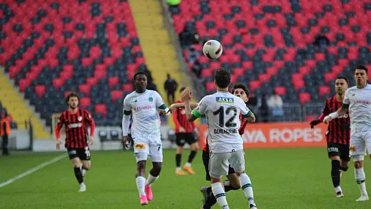Trendyol Süper Lig: Gaziantep FK: 0 - Konyaspor: 0 (Maç devam ediyor)