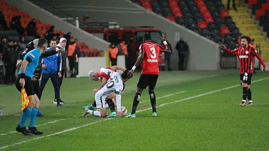 Trendyol Süper Lig: Gaziantep FK: 1 - Konyaspor: 1 (Maç sonucu)
