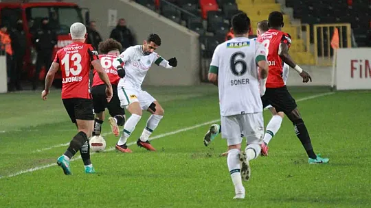 Trendyol Süper Lig: Gaziantep FK: 1 - Konyaspor: 1 (Maç sonucu)