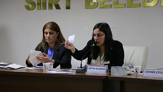 Siirt'te Türkiye Belediyeler Birliği Üye Seçimi Yapıldı! Siirt'teki Tüm Belediye Başkanları Bu Toplantıda Bir Araya Geldi!