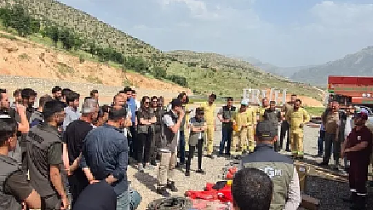 Siirt Orman Yangınlarıyla Mücadele Eğitimi Başladı