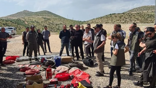 Siirt Orman Yangınlarıyla Mücadele Eğitimi Başladı