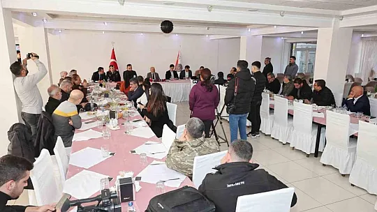 Vali Osman Varol, basın mensuplarıyla bir araya geldi