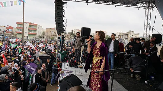 Siirt'te Binlerin Katılımıyla Newroz Kutlandı