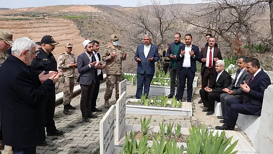 Ekmekçiler Köyündeki Şehitlerimiz Dualarla Anıldı
