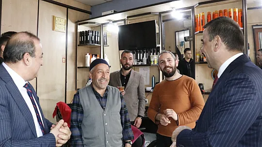 Vali Hacıbektaşoğlu, Eruh İlçesinde Vatandaşlarla Buluştu, Esnafı Ziyaret Etti