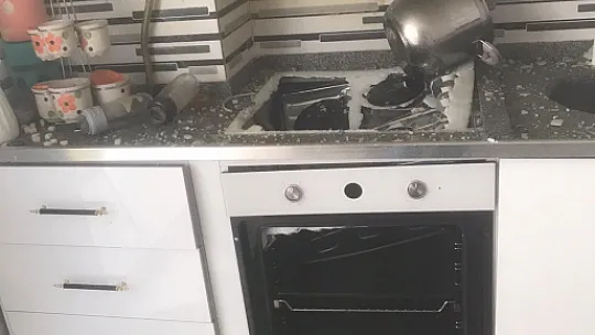 Siirt'te Evde Düdüklü Tencere Bomba Gibi Patladı: 1 Yaralı