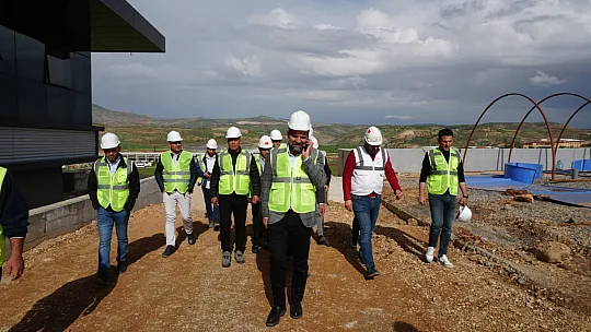 AK Parti Siirt İl Başkanı Olğaç'tan Çinko İzabe Tesisi'ne Ziyaret