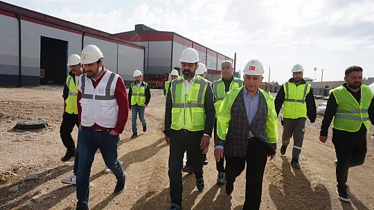 AK Parti Siirt İl Başkanı Olğaç'tan Çinko İzabe Tesisi'ne Ziyaret