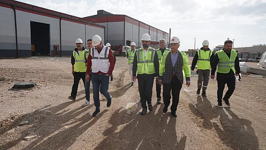 AK Parti Siirt İl Başkanı Olğaç'tan Çinko İzabe Tesisi'ne Ziyaret