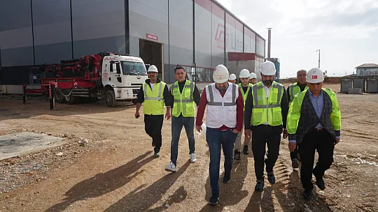 AK Parti Siirt İl Başkanı Olğaç'tan Çinko İzabe Tesisi'ne Ziyaret