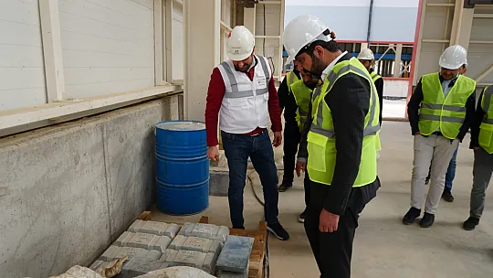 AK Parti Siirt İl Başkanı Olğaç'tan Çinko İzabe Tesisi'ne Ziyaret