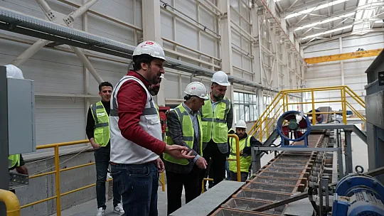 AK Parti Siirt İl Başkanı Olğaç'tan Çinko İzabe Tesisi'ne Ziyaret