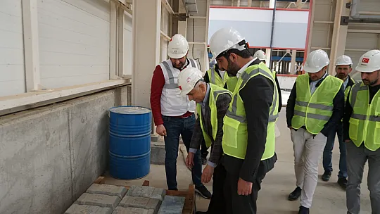 AK Parti Siirt İl Başkanı Olğaç'tan Çinko İzabe Tesisi'ne Ziyaret