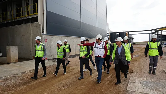 AK Parti Siirt İl Başkanı Olğaç'tan Çinko İzabe Tesisi'ne Ziyaret
