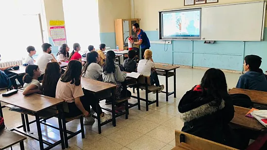 Siirt'te Afet Bilinci Temel Yangın Bilinci Eğitimi