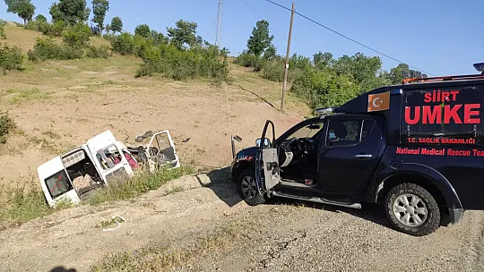 Siirt'te Katliam Gibi Kaza: 4 Ölü, 6 Yaralı