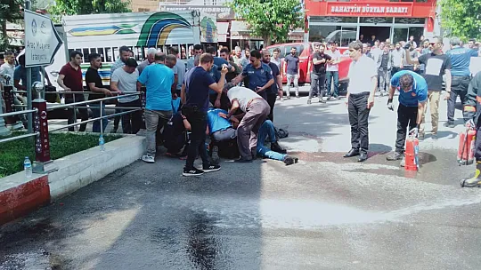 Siirt'te Bir Vatandaş Kendini Yakma Girişiminde Bulundu!