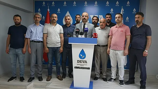 DEVA Partisi Siirt İl Başkanı Dayanan'dan o olaya sert tepki!