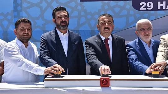 Siirt'te Cami ve Kuran Kursu Temel Atma Töreni Düzenlendi