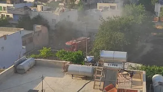 Siirt'te müstakil evde çıkan yangın korkuttu!