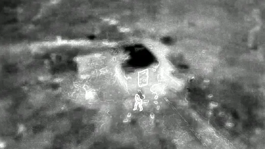 Siirt'te Fıstık Bahçeleri, Termal Drone ve İnsansız Hava Araçlarıyla Korunuyor