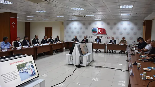 Siirt'te Okul Güvenliği Toplantısı Gerçekleştirildi!