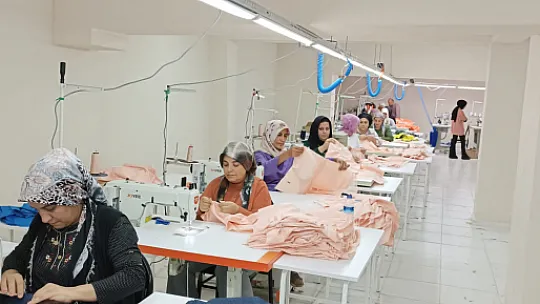 Siirt'in Eruh İlçesinde Tekstil Fabrikası Açıldı!