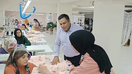 Siirt'in Eruh İlçesinde Tekstil Fabrikası Açıldı!