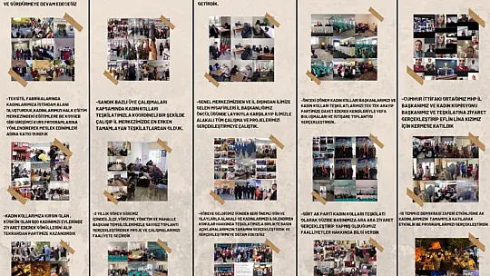 AK Parti Siirt Kadın Kolları Başkanı Ayşe Ekinci ve Kadın Kolları Üyelerinden Artı Siirt'e Ziyaret