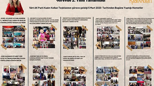 AK Parti Siirt Kadın Kolları Başkanı Ayşe Ekinci ve Kadın Kolları Üyelerinden Artı Siirt'e Ziyaret