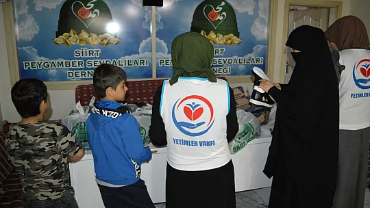Yetimler Vakfı öksüz ve kimsesiz çocuklara maddi ve manevi destek sağlıyor