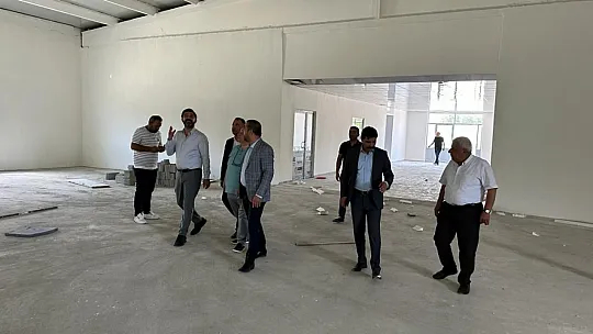 İl Başkanı Olğaç, Veysel Karani Beldesinde Doğalgaz, Altyapı ve Fabrika Çalışmalarını Yerinde İnceledi