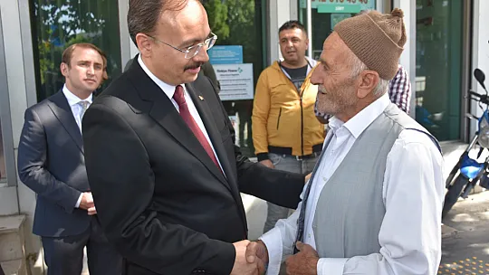 Vali/Belediye Başkan Vekili Dr. Kemal Kızılkaya, Esnaf ve Vatandaşları Ziyaret Etti