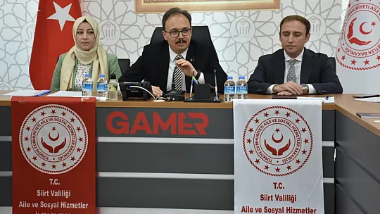 Siirt'te Aile Çalıştayı Düzenlendi!