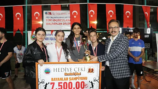 Siirt'te Basketbol Şöleni Final Maçları İle Tamamlandı! İşte Kazanan Takımlar...