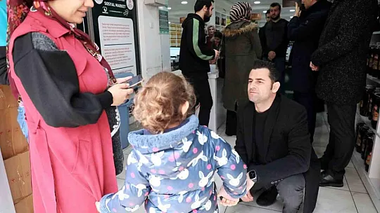 Yenişehir'de 12 bin vatandaşa 4 bin TL market yardımı
