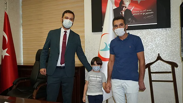 Başhekim Dr. Fevzi Bircan Özkan, Minik Cihana Umut Oldu
